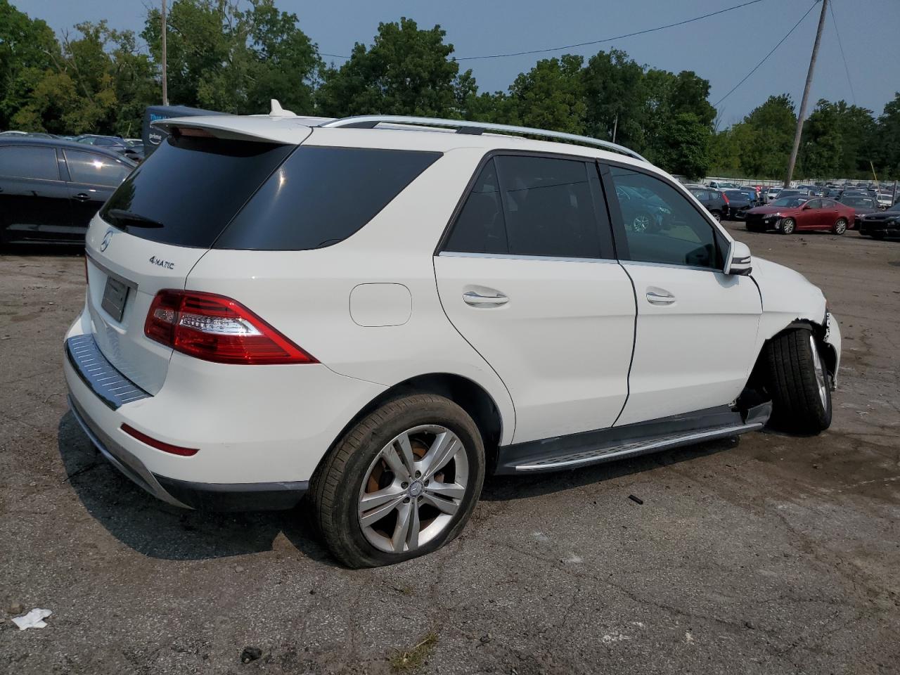 2015 Mercedes-Benz Ml 350 4Matic VIN: 4JGDA5HB3FA536103 Lot: 67358344
