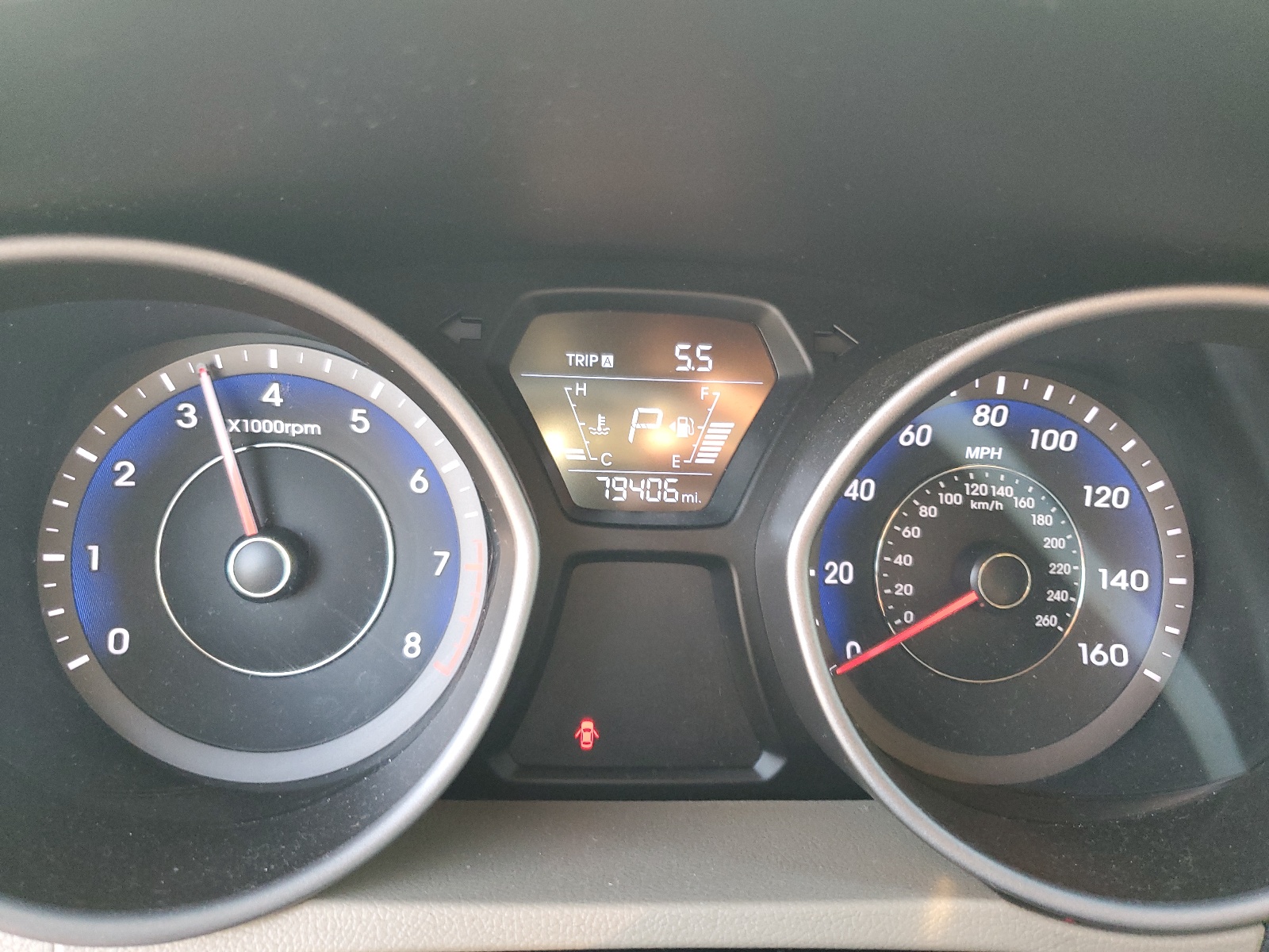 KMHDH4AE7EU165311 2014 Hyundai Elantra Se