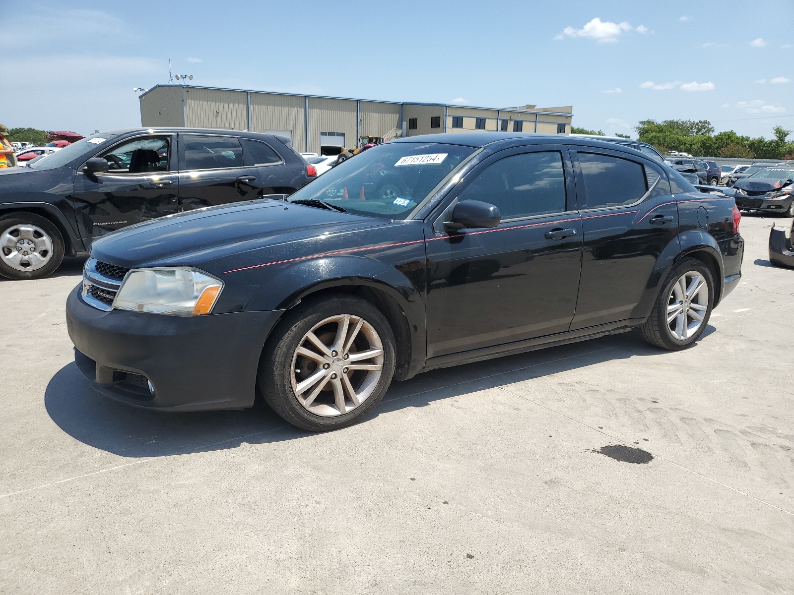 2012 Dodge Avenger Sxt vin: 1C3CDZEG3CN115554