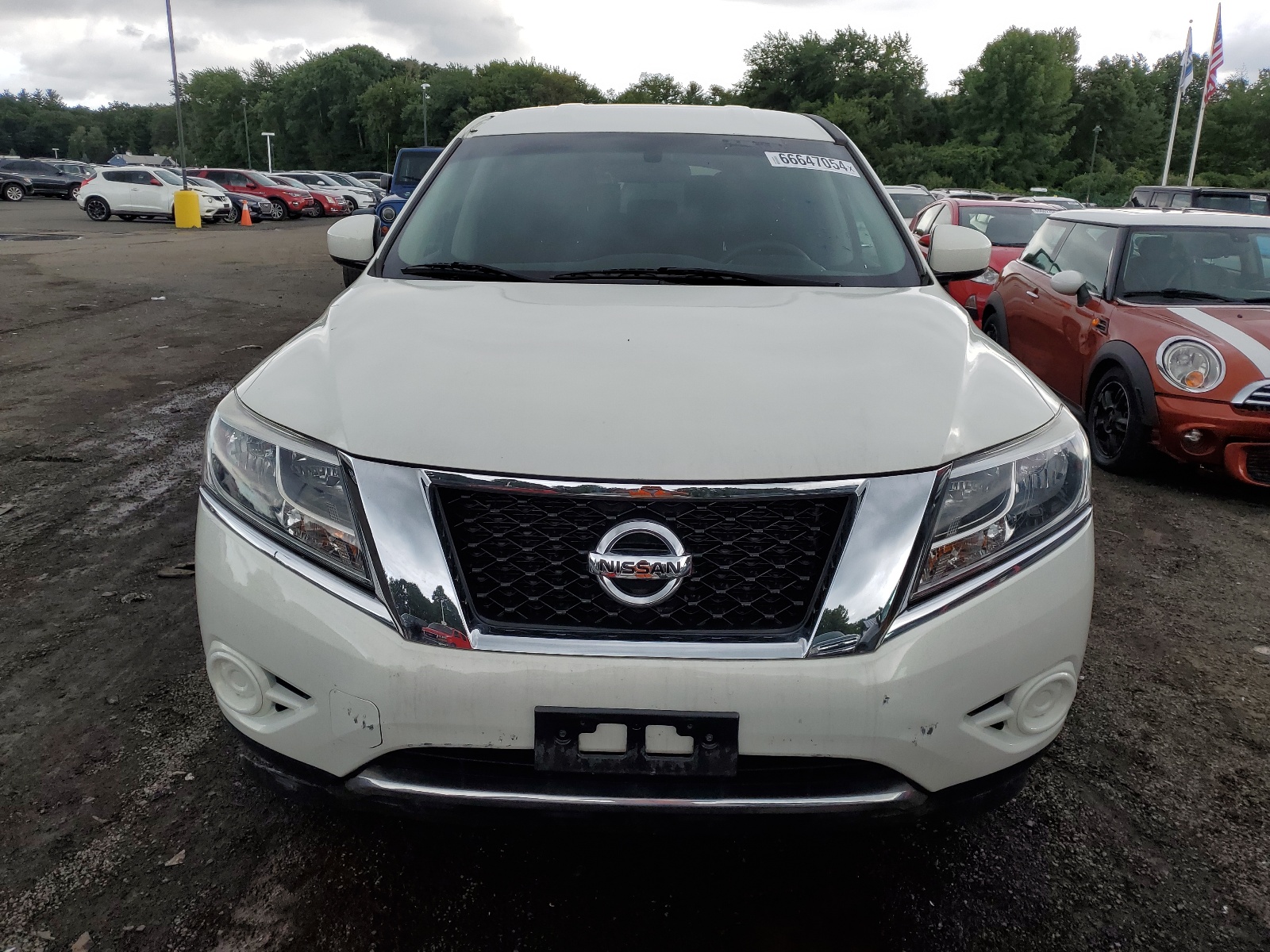 2014 Nissan Pathfinder S vin: 5N1AR2MM9EC698208