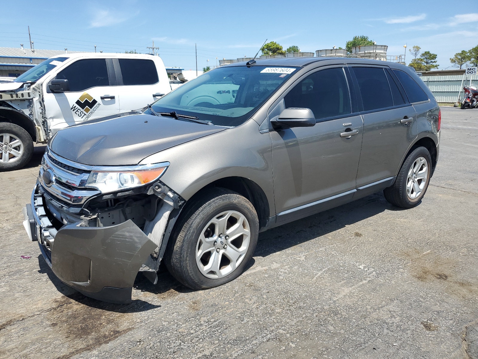 2013 Ford Edge Sel vin: 2FMDK3JC1DBC02433