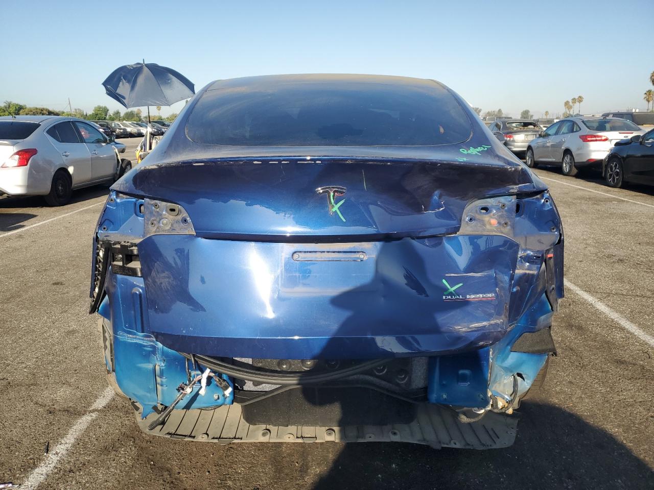 2022 Tesla Model Y VIN: 7SAYGDEF8NF446623 Lot: 66077894