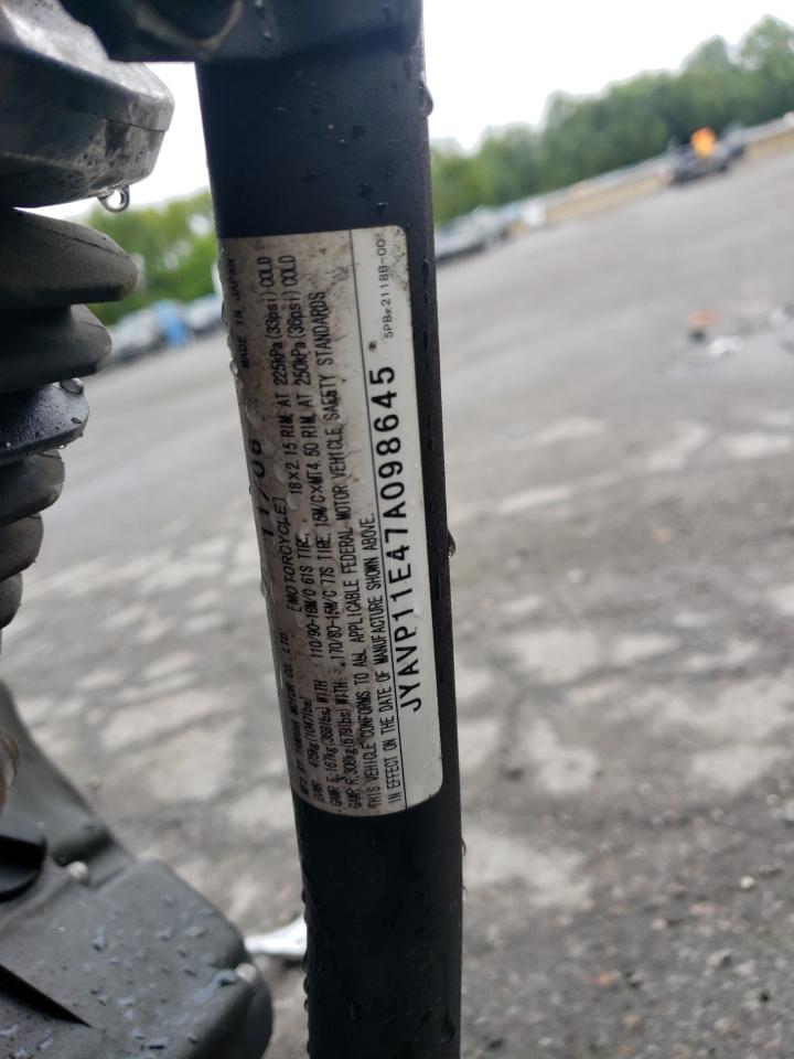 JYAVP11E47A098645 2007 Yamaha Xvs1100