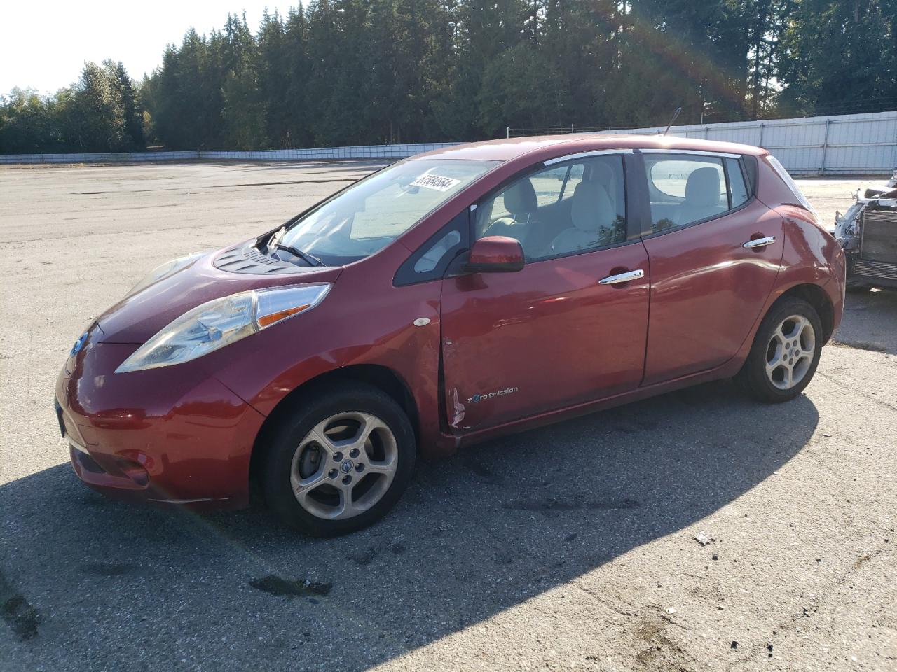 2011 Nissan Leaf Sv VIN: JN1AZ0CP1BT001651 Lot: 67584564