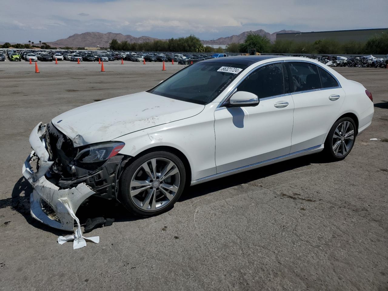 55SWF4JB9FU074364 2015 MERCEDES-BENZ C CLASS - Image 1