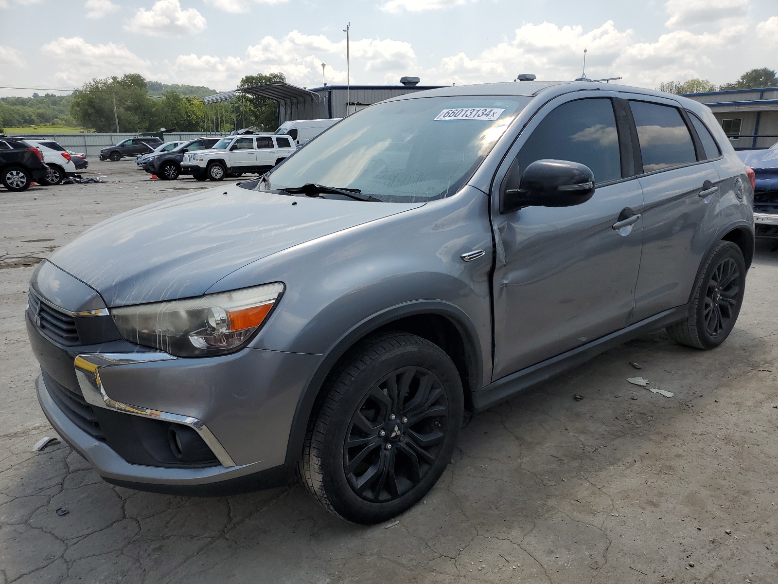 2017 Mitsubishi Outlander Sport Es vin: JA4AP3AU4HZ050274