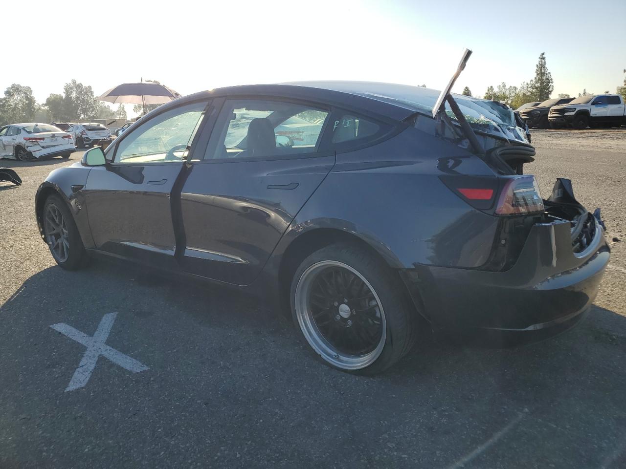 VIN 5YJ3E1EB2PF388424 2023 TESLA MODEL 3 no.2