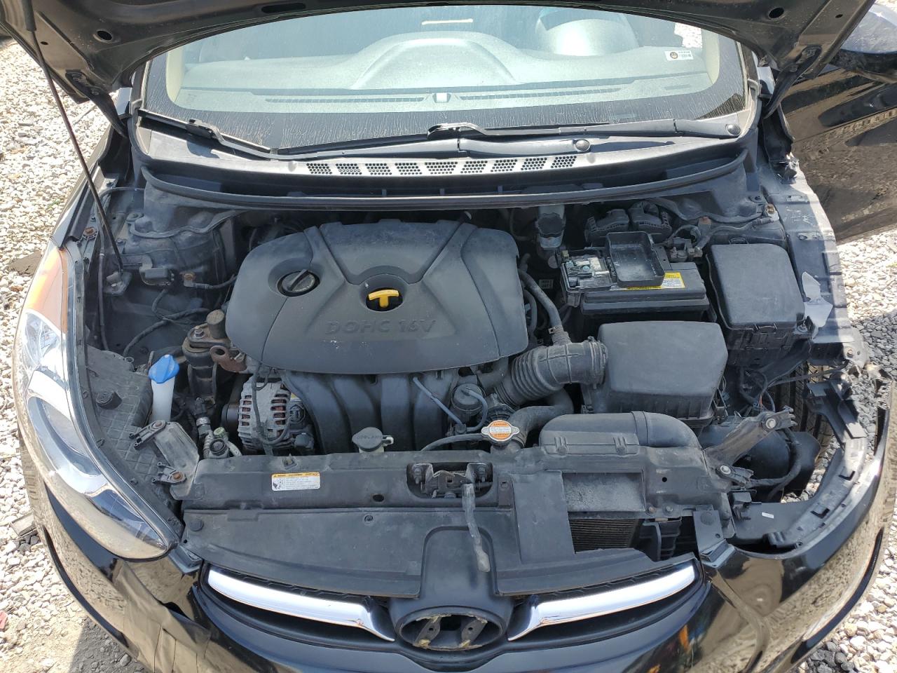 2012 Hyundai Elantra Gls VIN: 5NPDH4AE6CH070640 Lot: 68626184