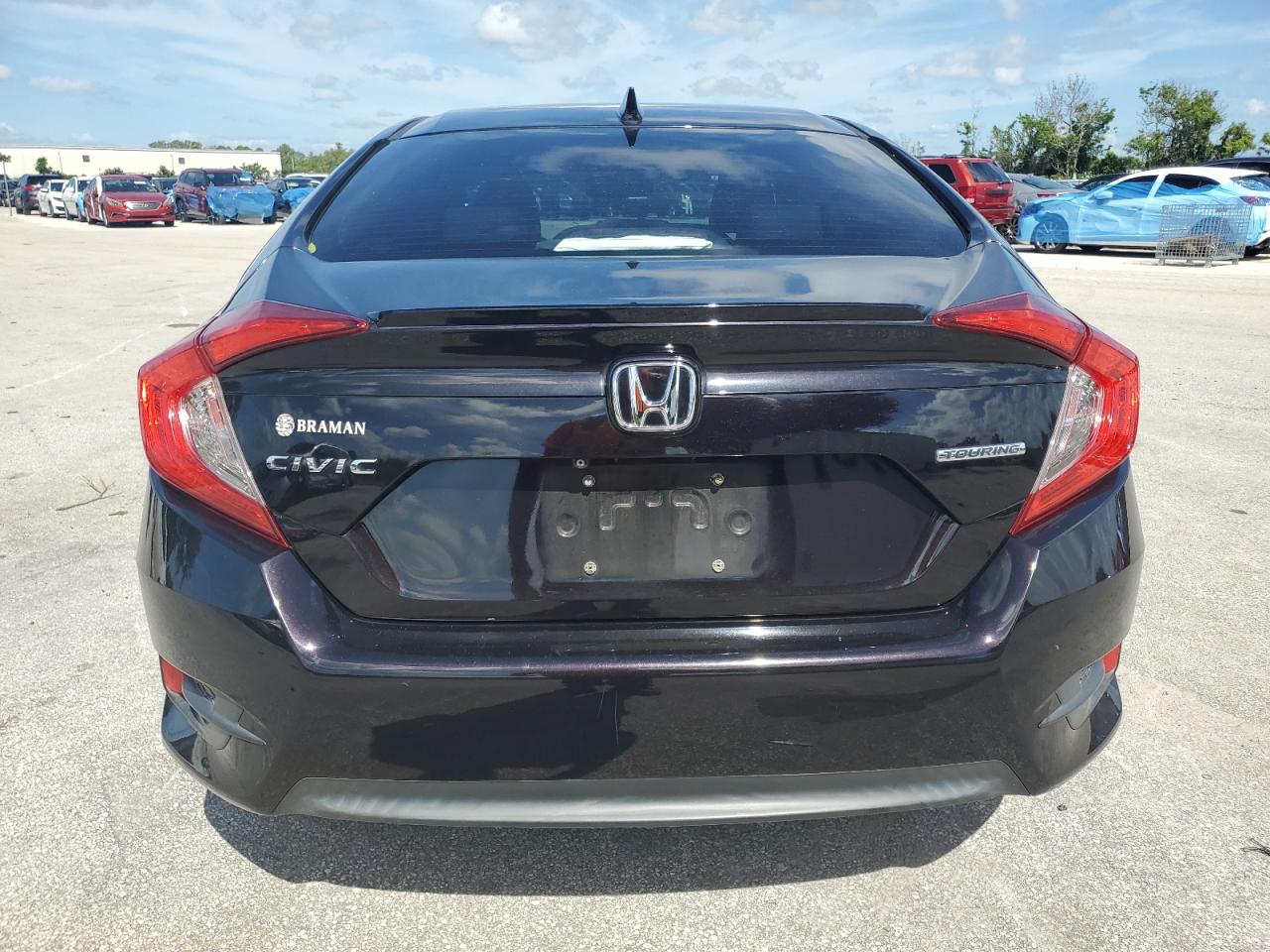 2016 Honda Civic Touring VIN: 2HGFC1F95GH630326 Lot: 68791054