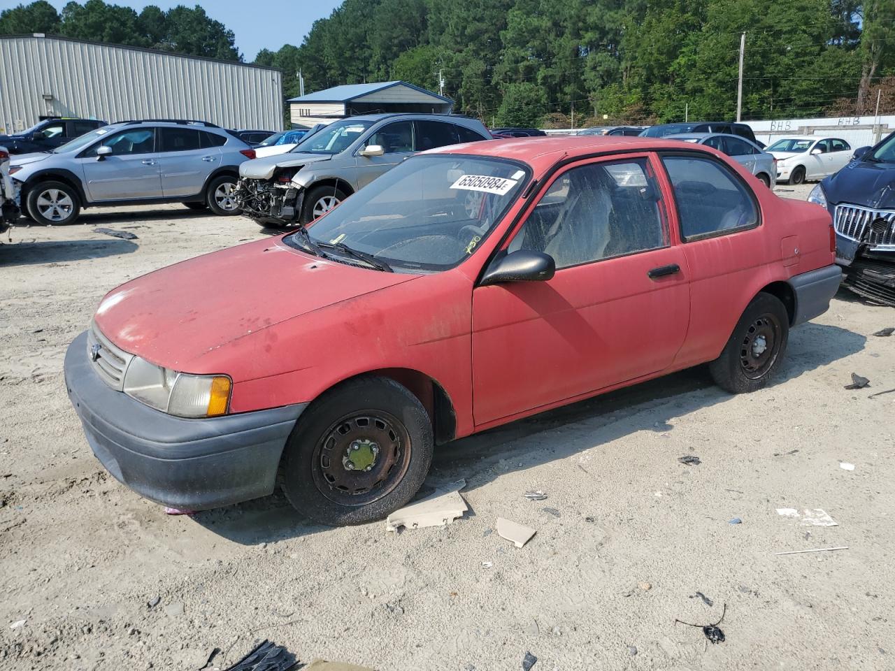 1992 Toyota Tercel Std VIN: JT2EL46B2N0200276 Lot: 65050984