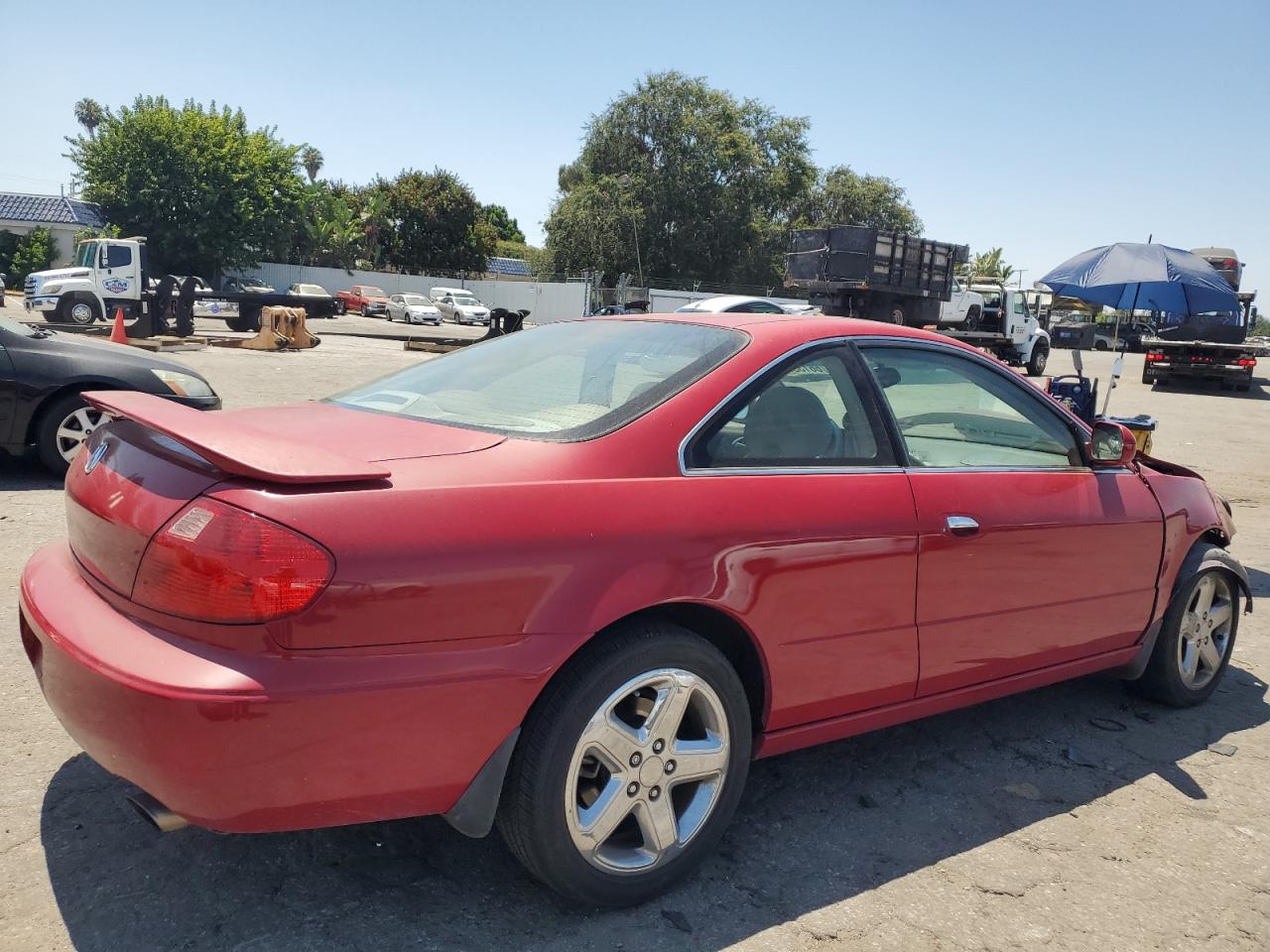 2001 Acura 3.2Cl Type-S VIN: 19UYA42721A032916 Lot: 66133764