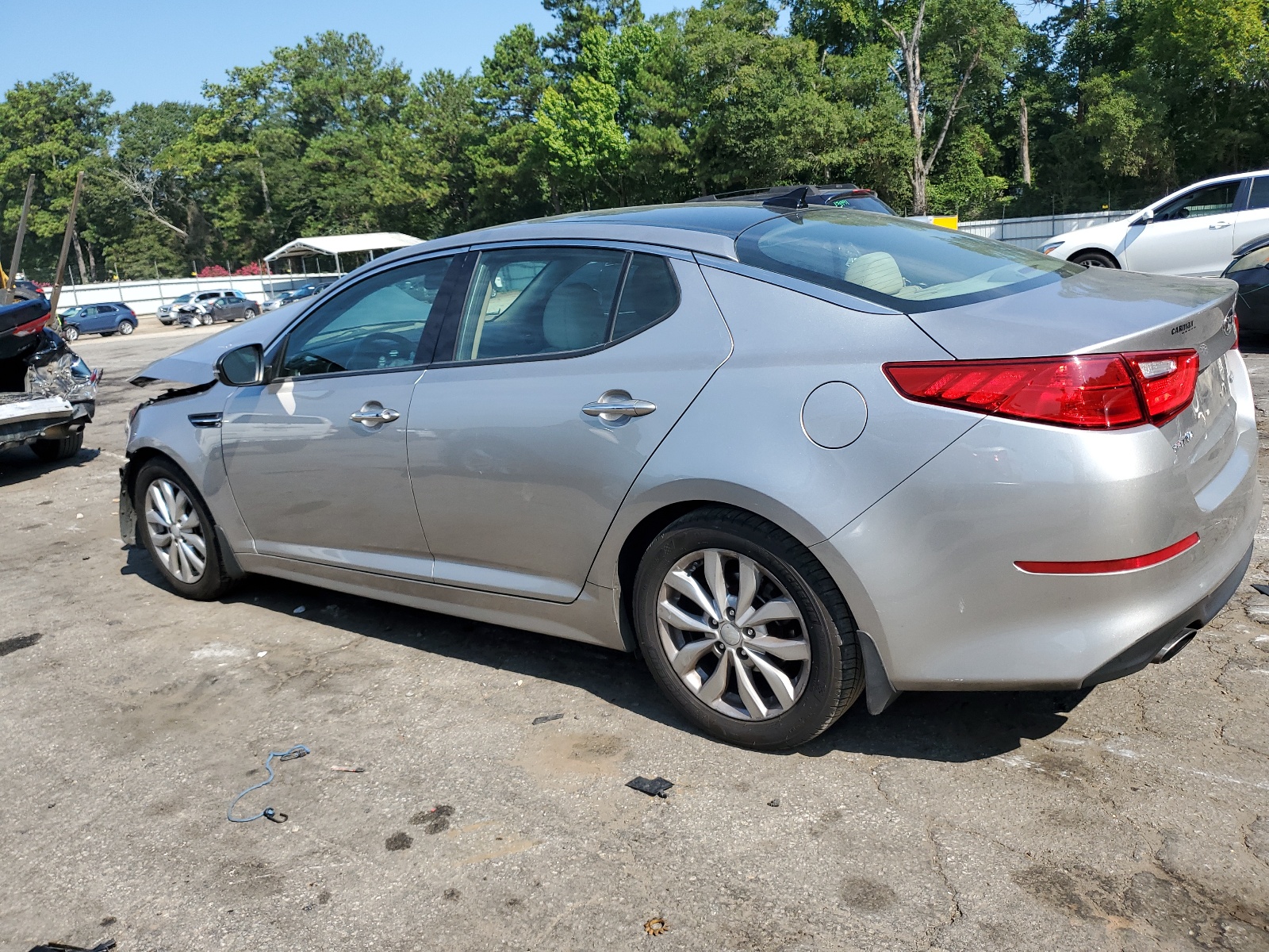 2015 Kia Optima Ex vin: 5XXGN4A77FG429307