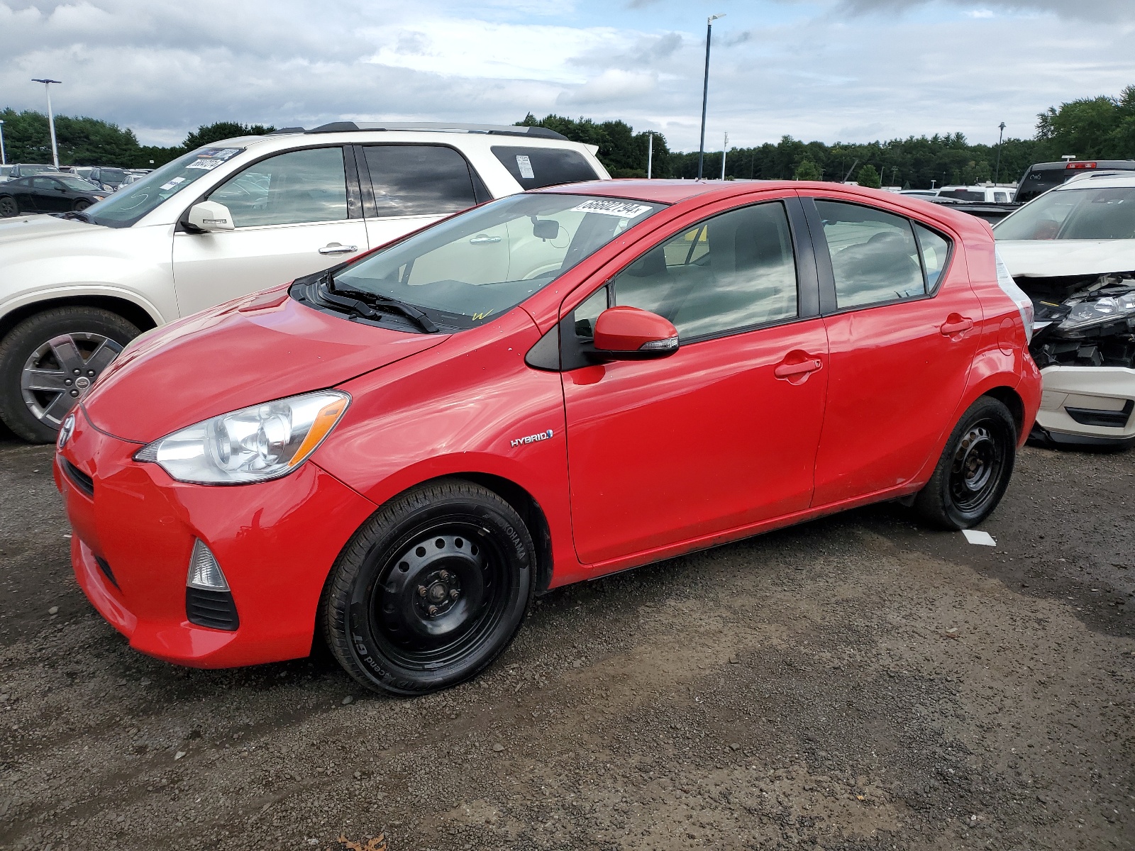 2013 Toyota Prius C vin: JTDKDTB31D1550703