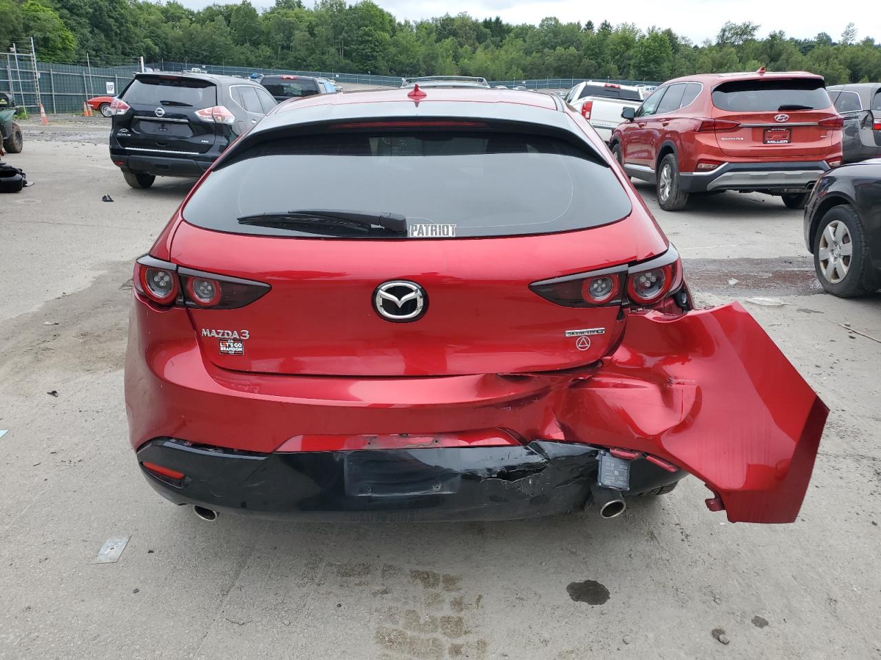 2020 Mazda 3 Premium VIN: JM1BPANM4L1156627 Lot: 66103594