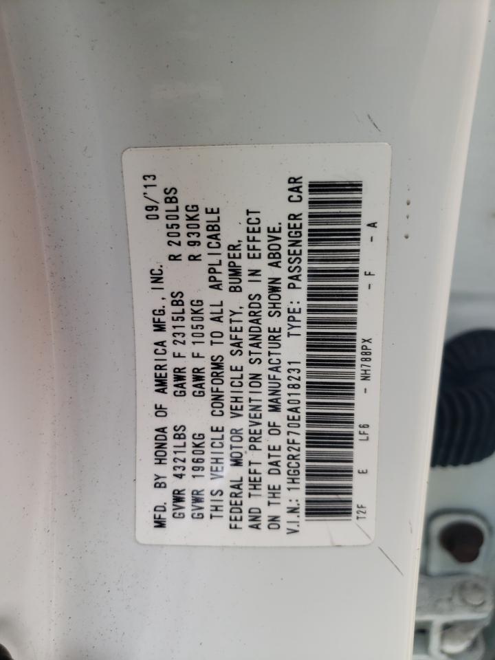 1HGCR2F70EA018231 2014 Honda Accord Ex