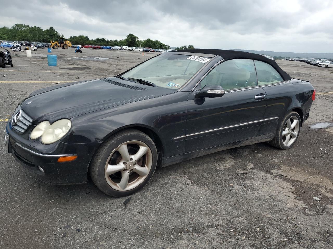 2005 Mercedes-Benz Clk 320 VIN: WDBTK65J55F156646 Lot: 66269664