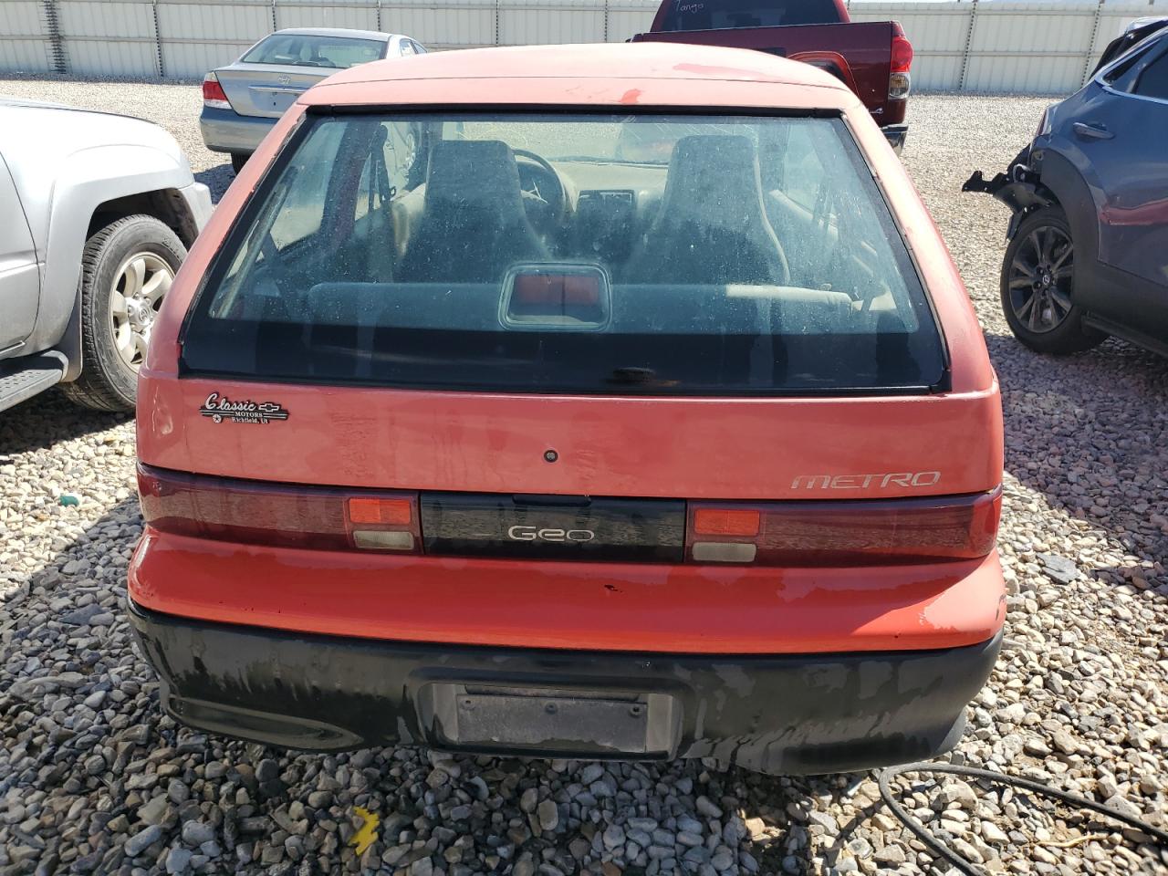 1994 Geo Metro VIN: 2C1MR2463R6746882 Lot: 67279964