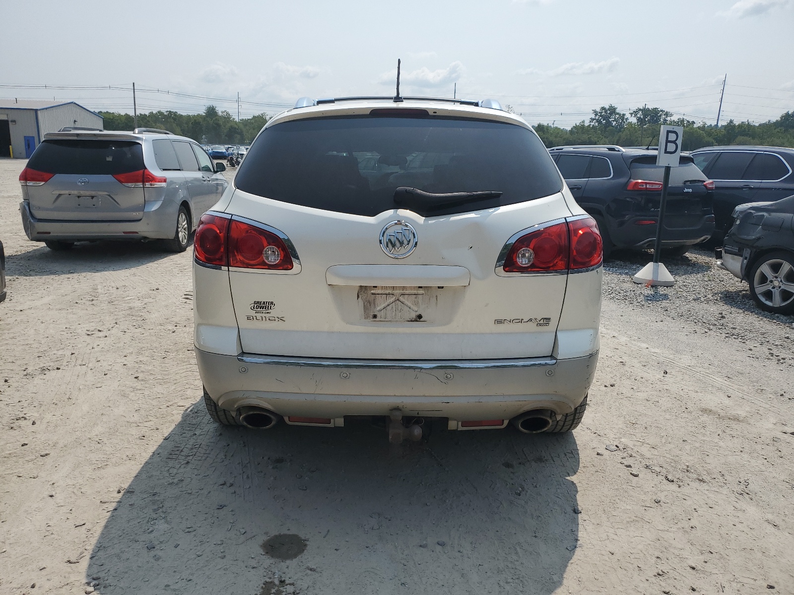 5GAKVDED8CJ231516 2012 Buick Enclave