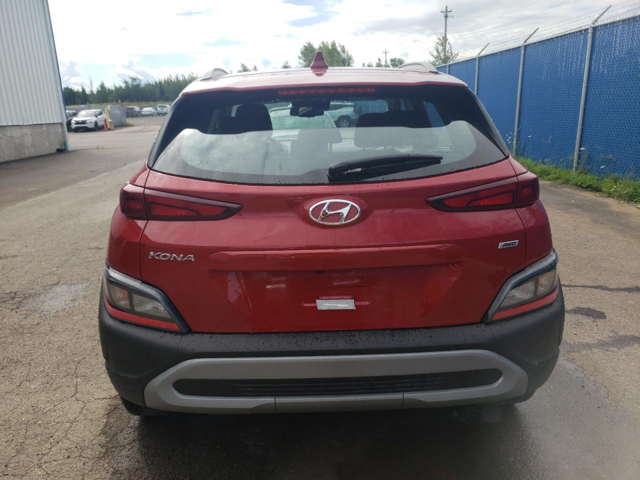 2022 Hyundai Kona Sel VIN: KM8K2CAB5NU834958 Lot: 66861704