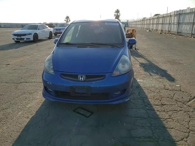 2008 Honda Fit Sport VIN: JHMGD38698S016077 Lot: 66553424