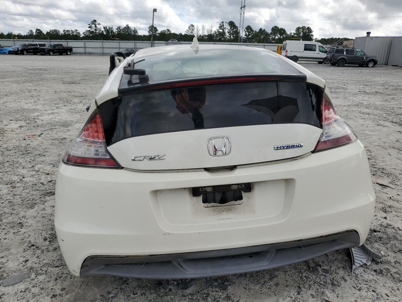 2011 Honda Cr-Z Ex VIN: JHMZF1D62BS008035 Lot: 66008814