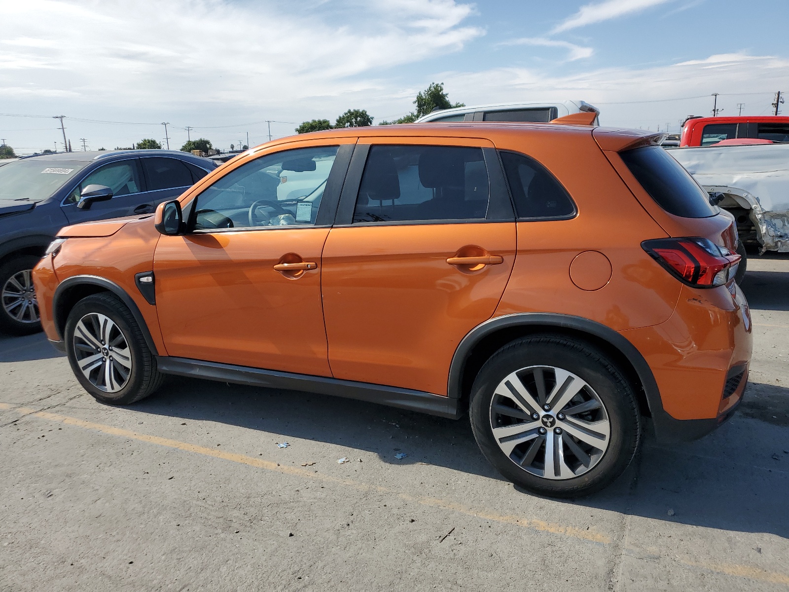 2022 Mitsubishi Outlander Sport Es vin: JA4ARUAU0NU019662