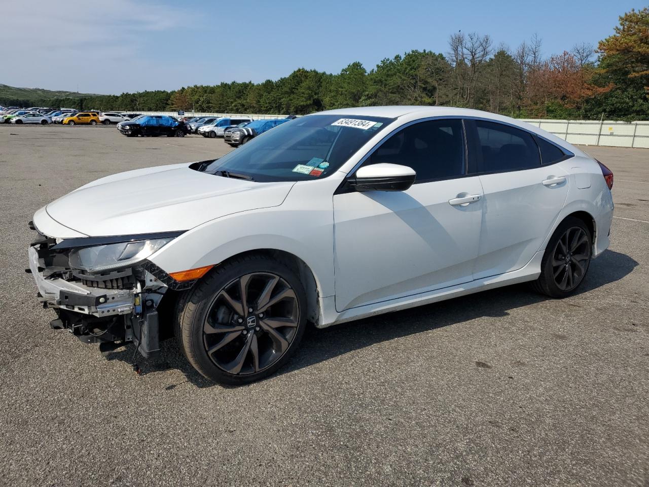 2HGFC2F8XMH541425 2021 HONDA CIVIC - Image 1