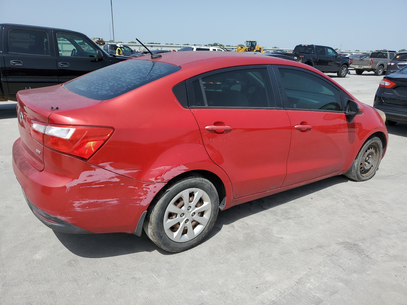 2013 Kia Rio Lx vin: KNADM4A39D6185574