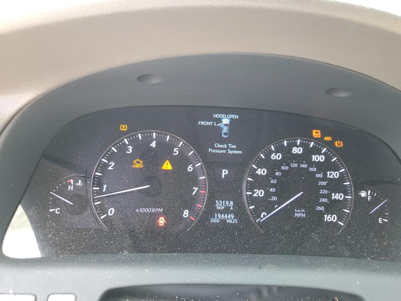 2008 Lexus Ls 460L VIN: JTHGL46F185025169 Lot: 65556984