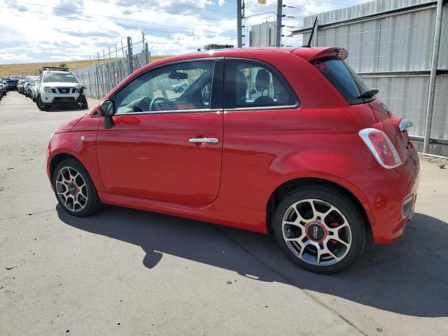  FIAT 500 2015 Красный