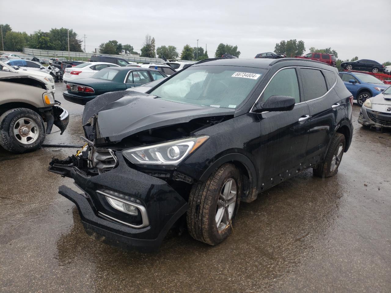 VIN 5NMZUDLB9HH027810 2017 HYUNDAI SANTA FE no.1