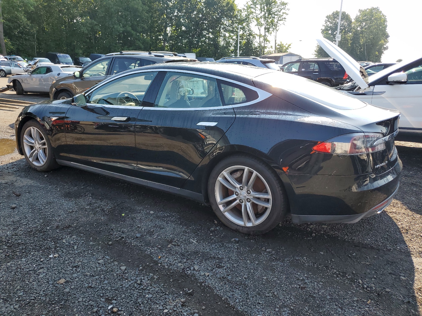 2013 Tesla Model S vin: 5YJSA1DN7DFP04530