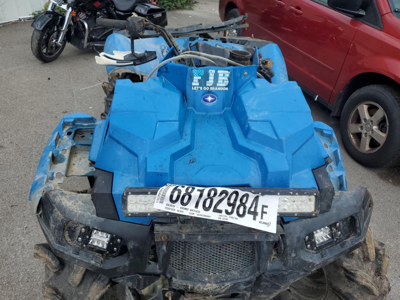 2017 Polaris Sportsman 850 High Lifter Edition VIN: 4XASXN857HA632380 Lot: 57049135