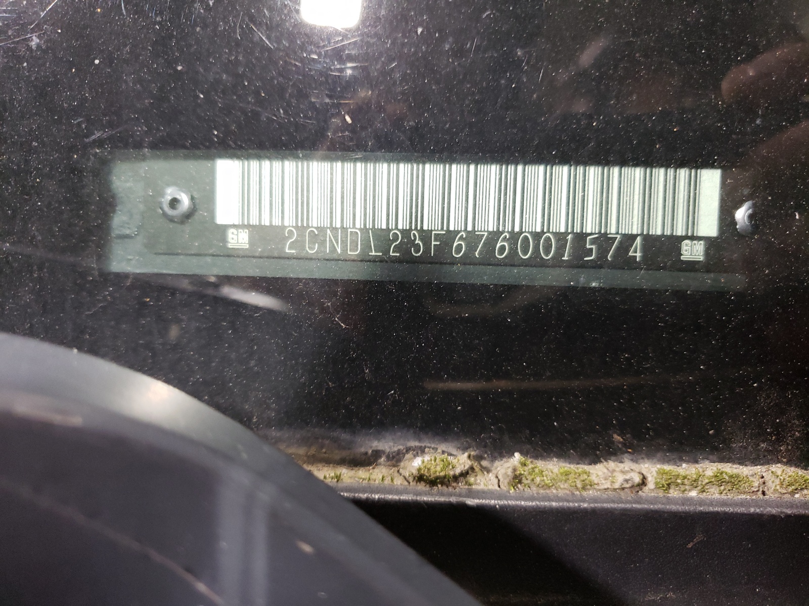 2CNDL23F676001574 2007 Chevrolet Equinox Ls