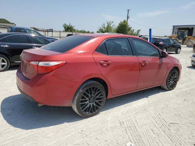  TOYOTA COROLLA 2015 Czerwony