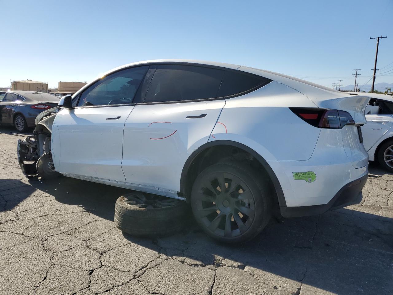 7SAYGDEE2PF790118 2023 TESLA MODEL Y - Image 2