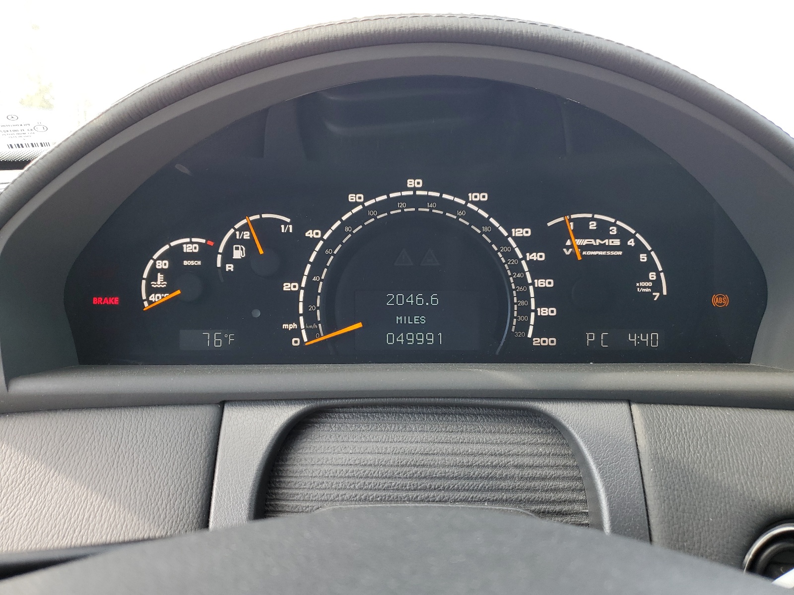 WDBPJ74J73A037289 2003 Mercedes-Benz Cl 55 Amg