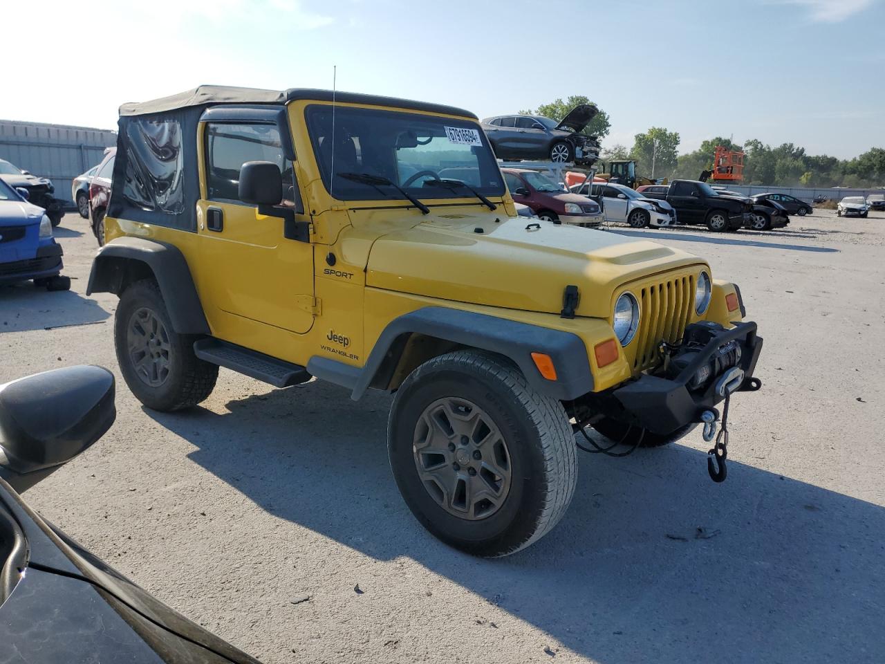 2004 Jeep Wrangler / Tj Sport VIN: 1J4FA49S54P729265 Lot: 67916594