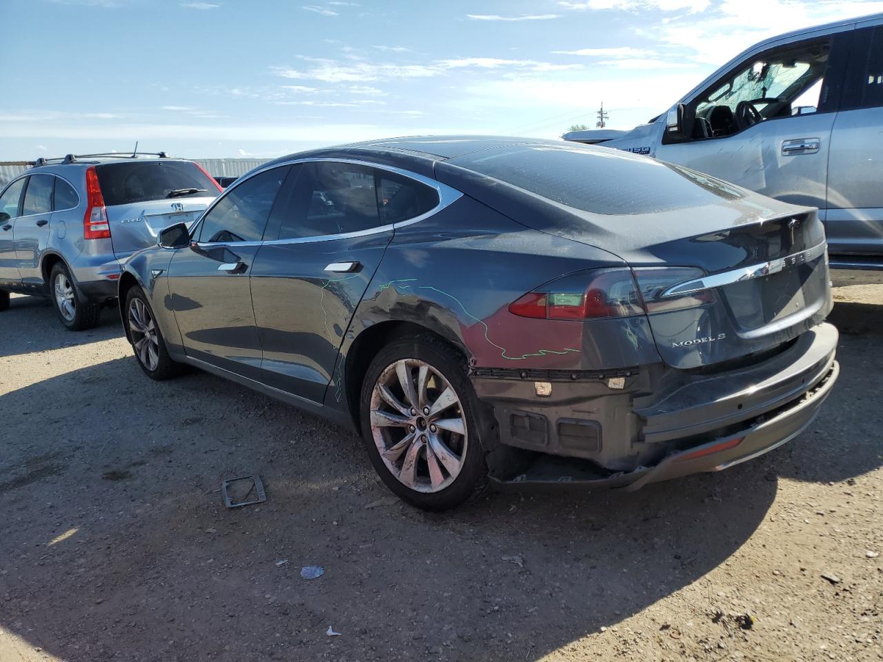 5YJSA1H16FF086675 2015 TESLA MODEL S - Image 2