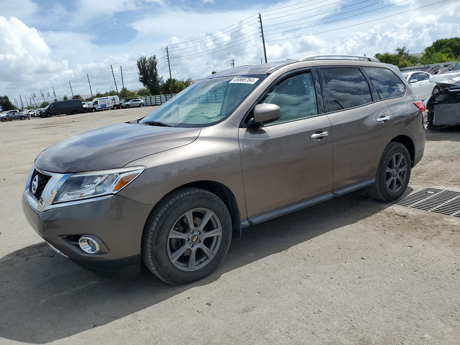 2013 Nissan Pathfinder S vin: 5N1AR2MN7DC690454