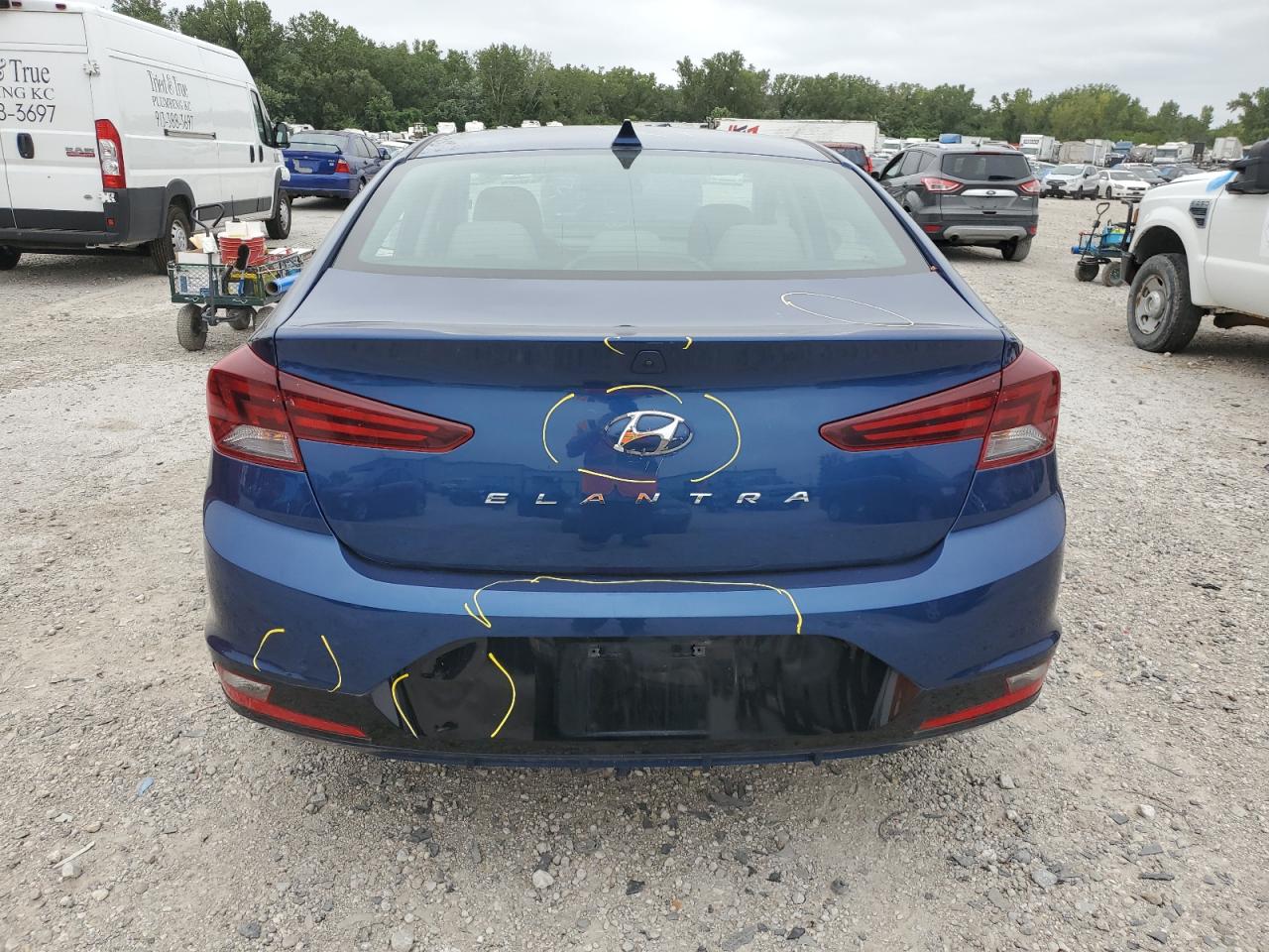 2020 Hyundai Elantra Sel VIN: 5NPD84LF5LH544650 Lot: 65171374