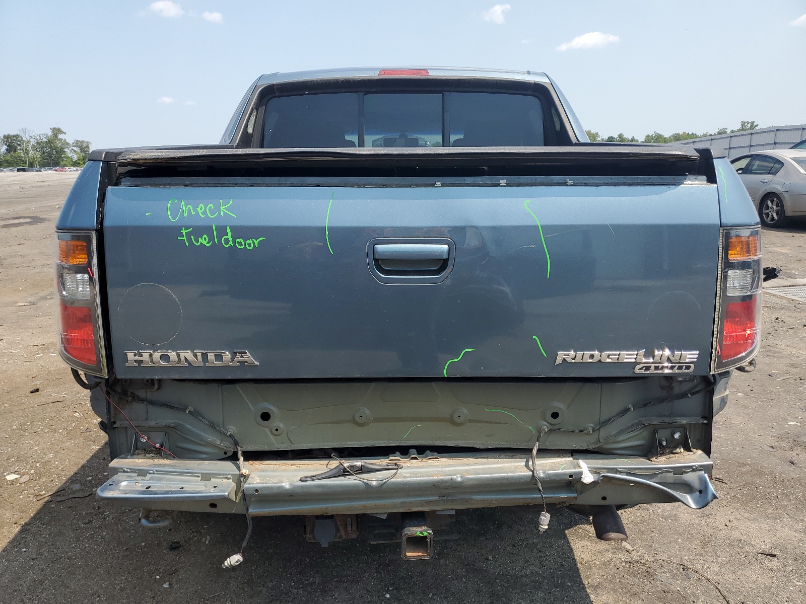 2HJYK165X6H555186 2006 Honda Ridgeline Rtl