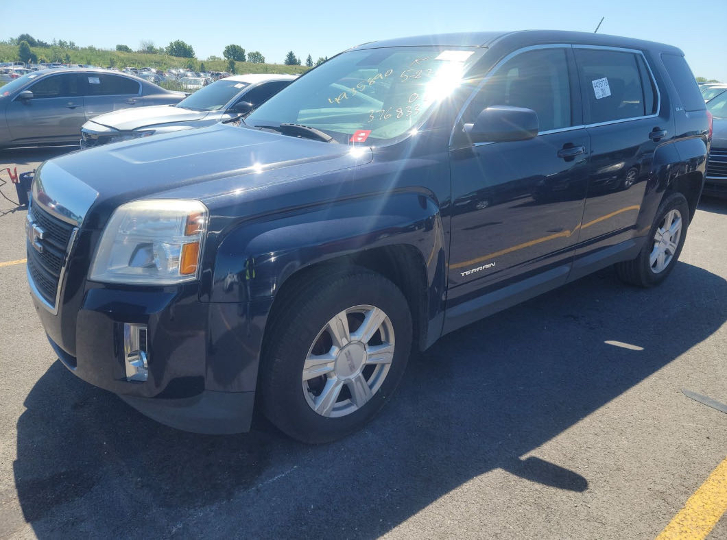 2015 GMC Terrain Sle vin: 2GKALMEK4F6376833