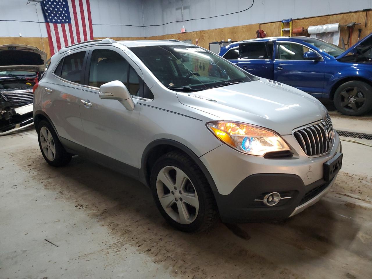 2015 BUICK ENCORE with REAR END damage, VIN KL4CJGSB0FB093868