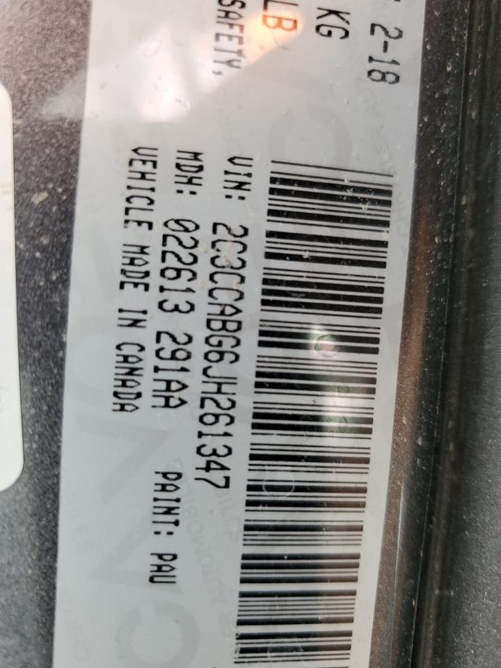 2018 Chrysler 300 S VIN: 2C3CCABG6JH261347 Lot: 56727534