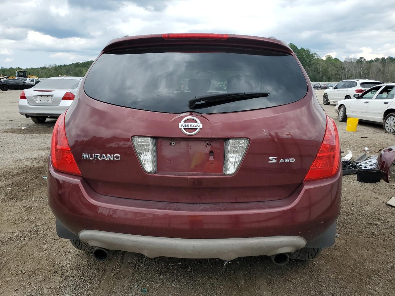 2005 Nissan Murano Sl VIN: JN8AZ08W85W417944 Lot: 66903534