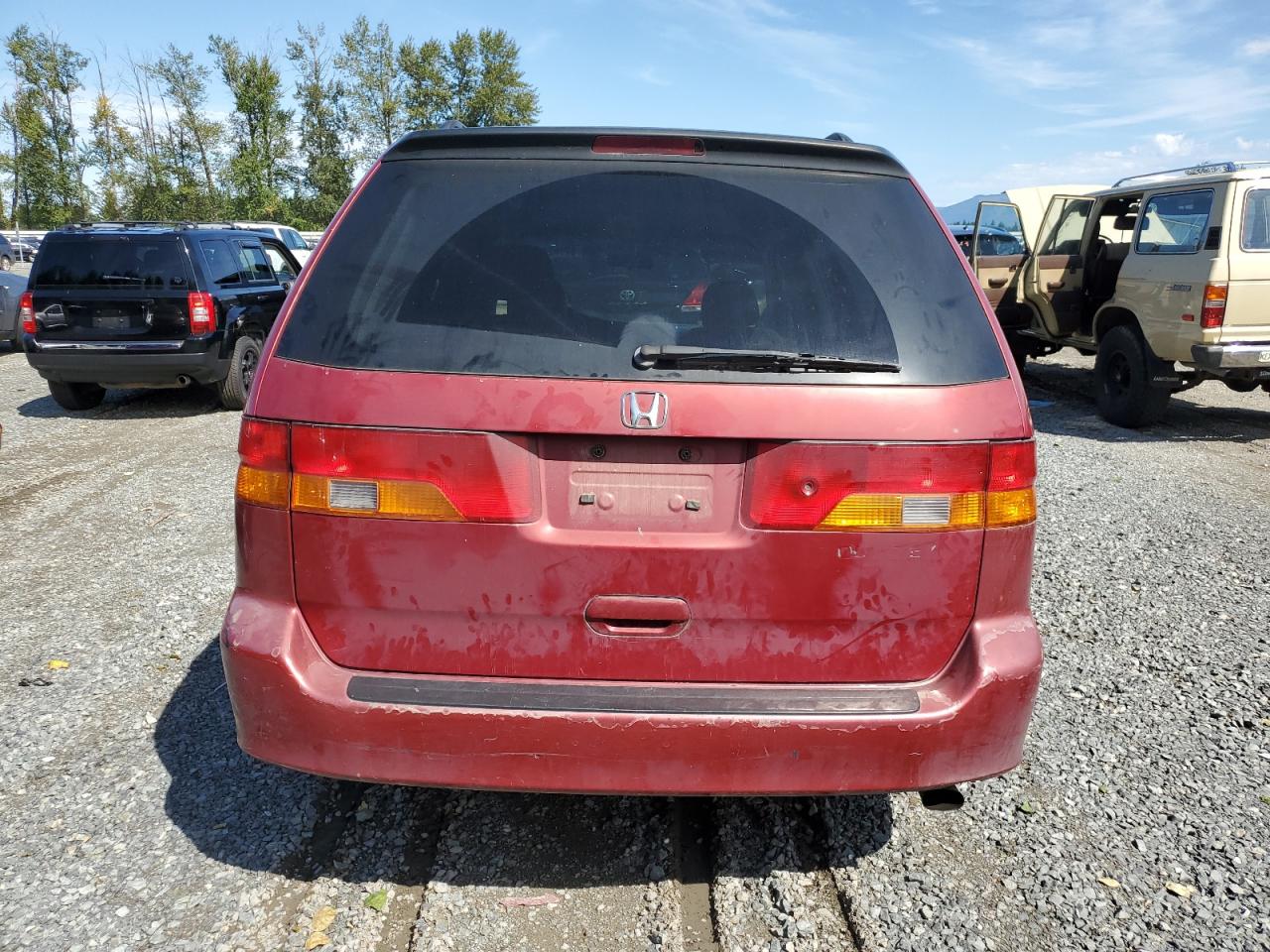 2002 Honda Odyssey Ex VIN: 2HKRL18622H524267 Lot: 67162184