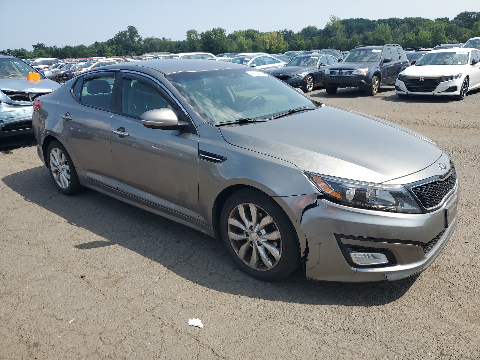 5XXGM4A74EG349299 2014 Kia Optima Lx