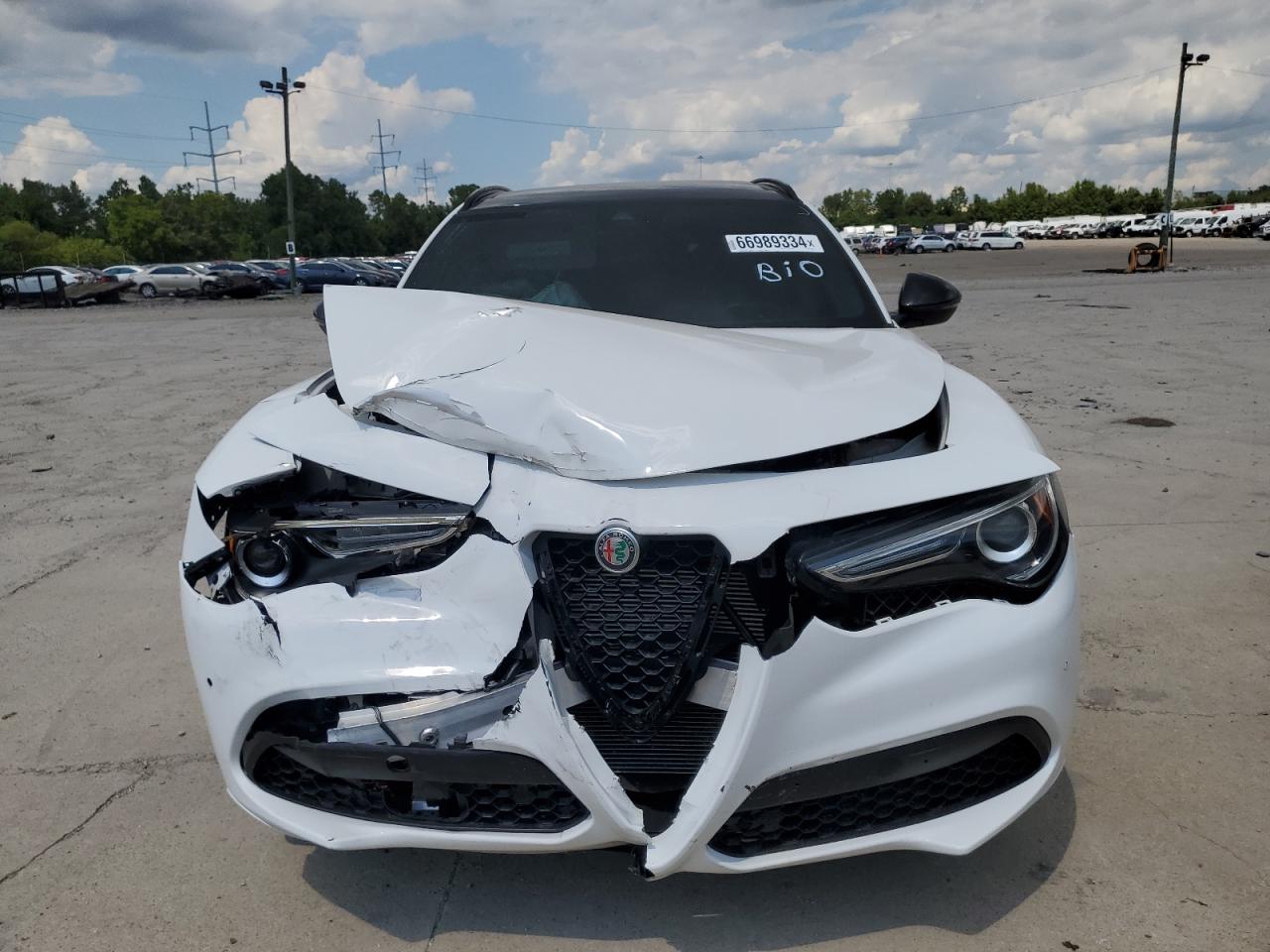 2021 Alfa Romeo Stelvio Ti VIN: ZASPAKBN7M7D17889 Lot: 66989334