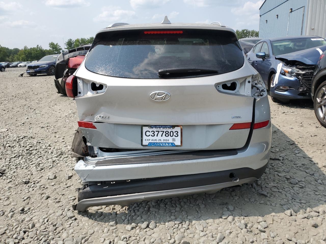 2021 Hyundai Tucson Limited VIN: KM8J3CAL7MU377828 Lot: 67752714